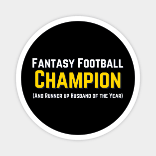 Fantasy Football Champion Magnet